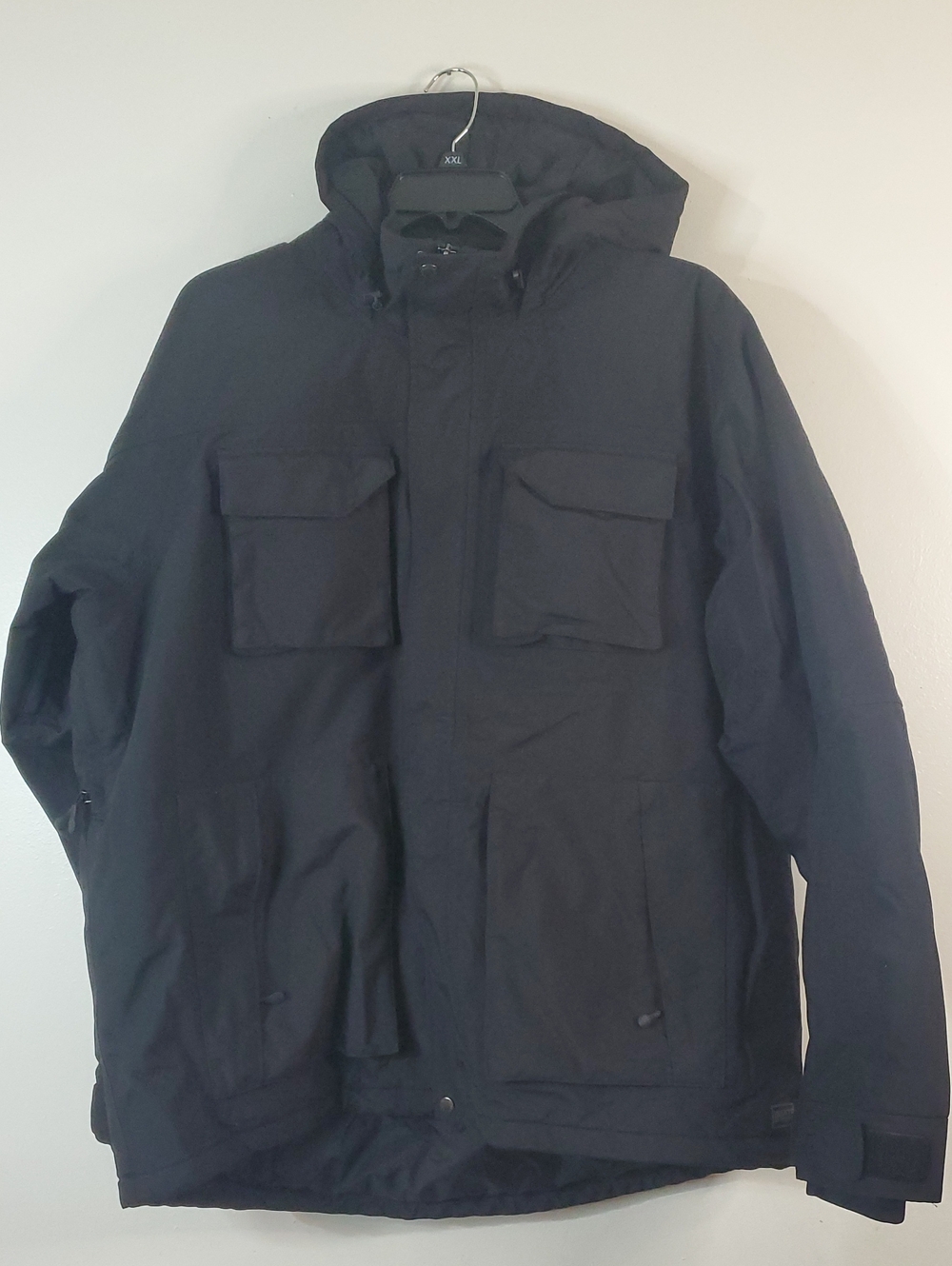 Duluth Trading Mens Whaleback Black Coat Size 2XL Tall Thinsulate Water-Resisant